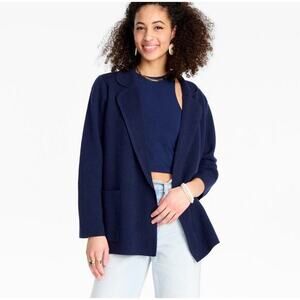 J. CREW Eloise‎ Cardigan Sweater Knit Merino Wool Old Money Capsule Minimalist